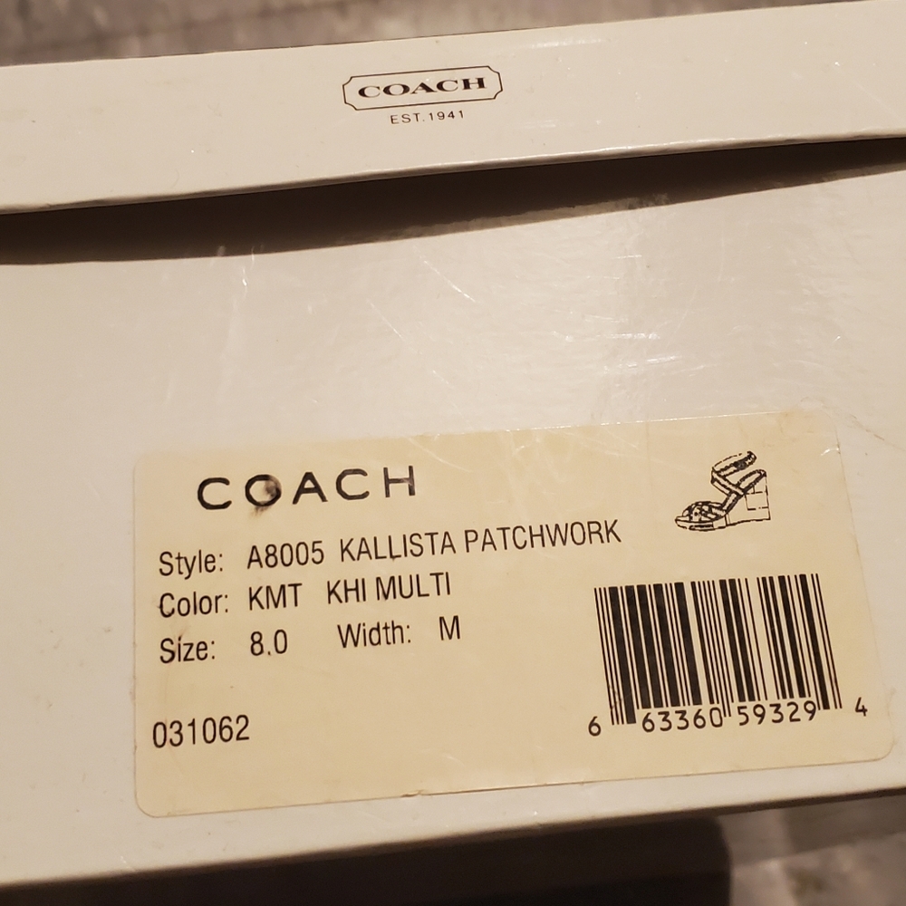 Coach Sandals
